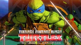 Teenage Mutant Ninja Turtles  Mutantes en Manhattan  Gameplay  Español  PS4  Parte 1 [upl. by Ranchod]