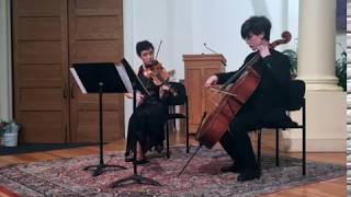 Passacaglia for Violin and Violoncello Johan Halvorsen [upl. by Lejna]