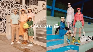 Lacoste 90th anniversary  Paris x Seoul [upl. by Merrielle597]