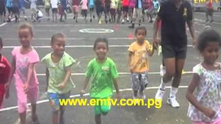 Digicel Netta Netball Clinic attracts 100 school girls [upl. by Eirahs]