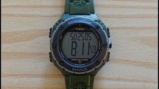 Timex Expedition Shock XL T49951  Erster Eindruck [upl. by Elocel]