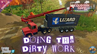 DOING THE DIRTY WORK  Frontier  Episode 2  Farming Simulator 22 [upl. by Jaquith]