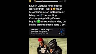 Love in Disguise Unreleased by PTM Hud [upl. by Efal894]