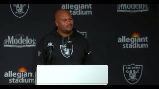 Antonio Pierce blasts Raiders for making “business decisions” [upl. by Olocin]