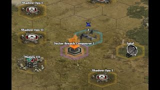 War Commander EV Sector Breach Base 123 free repair 21092024 [upl. by Moreville]