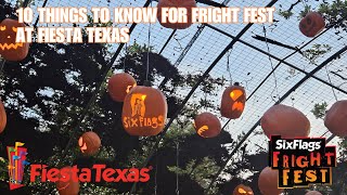 10 things to know for Fright Fest at Six Flags Fiesta Texas [upl. by Anitnoc357]