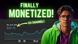 How I monetized a Faceless AI Youtube Channel [upl. by Ellard]