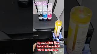 Epson L3250 New Installation Mobile WiFi router cannot Red service epson printersupportsoftware [upl. by Ediva]