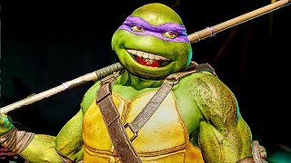 Donatello NECA Toys Teenage Mutant Ninja Turtles Movie 14 Scale Figure Video Review [upl. by Austen]