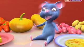 Rat Song  Chinnu Telugu Rhymes for Children  Infobells [upl. by Nader712]