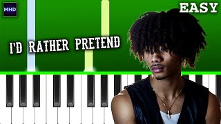 Bryant Barnes  Id Rather Pretend Piano Tutorial [upl. by Gare165]