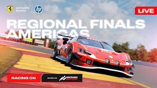 Ferrari HP Esports Series 2024  Americas Regional Finals Round 15  Silverstone ACC [upl. by Abbate785]