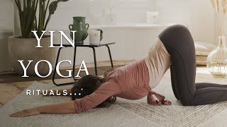 Stretch the day’s tension away with this yin yoga sequence 35minute practice  Rituals [upl. by Thayer]