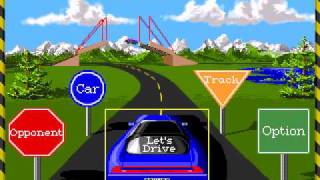 Stunts  4D Sports Driving music  Race Menu PCAdLib [upl. by Azeel]