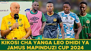 Kikosi Cha Yanga Kinachoanza Leo Dhidi Ya Jamus Kombe La Mapinduzi 2024 [upl. by Roxane]