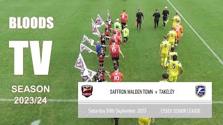 Saffron Walden Town v Takeley Season 202324 [upl. by Fabiolas727]