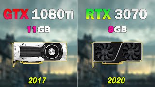 NVIDIA RTX 3070 vs GTX 1080 Ti 11GB  Test in 10 Games 1440p How Much Performance Difference [upl. by Idelson91]