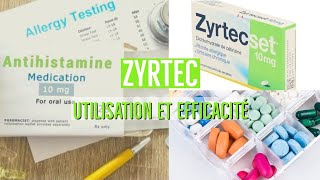 ZYRTEC Cétirizine  TOUT SUR CET ANTIHISTAMINIQUE [upl. by Eicirtap]