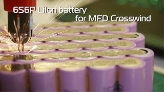 HOWTO LiIon battery for a drone using 18650 cells [upl. by Sainana240]