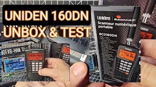 UNIDEN BCD160DN UNBOXING  DMRNXDN  AIRBAND HAM BANDS [upl. by Meunier]