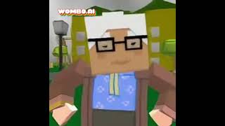 Granny Blocky Sings Chug Jug With You [upl. by Eelame979]