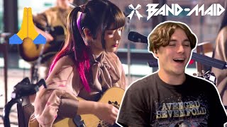 BANDMAID  CATHARSIS Acoustic Version  REACTION  Such a Beautiful Song [upl. by Iron679]