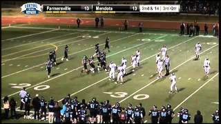 Football  Farmersville vs Mendota [upl. by Guillaume]