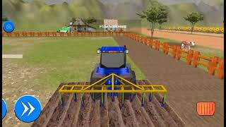 Real indian farming tractor 3D Android gameplay tractor wala video tractor [upl. by Leinahtan420]