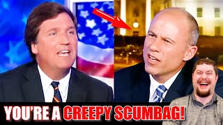 Fox News EXPLODES when Tucker and Stormy Daniels lawyer GO AT IT [upl. by Trescha]