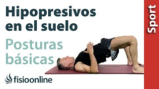 3️⃣ Posturas BÁSICAS de HIPOPRESIVOS en SUELO🧎🏼 [upl. by Einwat]