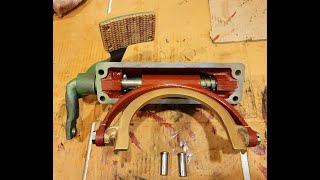 1927 John Deere D S 44891 Part 15 Clutch Fork Machining Modifications amp Reassembly [upl. by Jerad578]