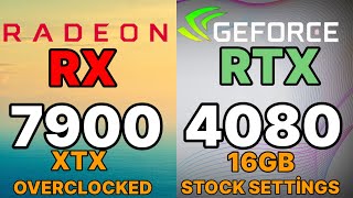 rx 7900 xtx vs rtx 4080 VS RTX 4090 7900XTX OC VS STOCK SETTİNGS HOW MUCH İS AFFECT GAMİNG [upl. by Wileen]