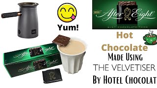 After Eight Mint Hot Chocolate  Velvetiser Recipe [upl. by Arec]