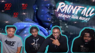 AMERICANS REACT TO STORMZY  RAINFALL FEAT TIANA MAJOR9 REACTION [upl. by Clite]