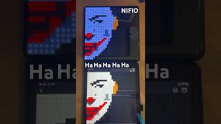 NIFIO  JOKER pixel art 32x32 joker nifio pixelart pixelarts digitalart [upl. by Aeel783]