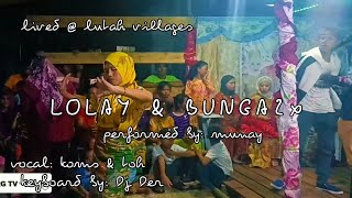 LOLAY amp BUNGA2X  performed by munay lived  lutah village CAMER GROUP  tausug pangalay [upl. by Otsedom465]