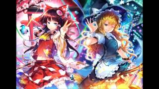 Fantasy Maiden Wars P  Reimu and Marisa combo attack theme Trichromatic Lotus Butterfly [upl. by Aznaed]