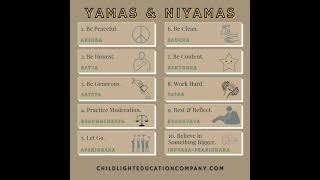 Yamas amp Niyamas Song [upl. by Lenahs]