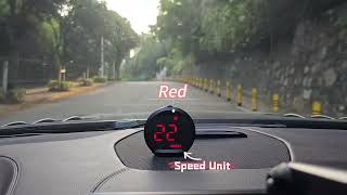 Digital GPS SpeedometerUniversal Car HUD Head Up Display With Speed MPH G13 [upl. by Hashimoto]