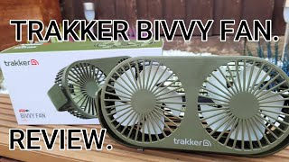 Trakker Bivvy Fan Honest Review [upl. by Aneeh319]