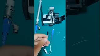 Fibre optic connection By coupler  মেশিন ছাড়াই ফাইবার জয়েন্ট trending fibermachine shorts [upl. by Henriha]