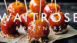 Crunchy Maple Toffee Apples  Waitrose amp Partners [upl. by Euqcaj]