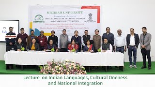 Lecture on Indian Language Cultural Oneness amp National Integration [upl. by Pammie]