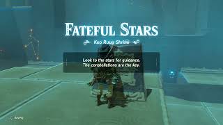 Fateful Stars Keo Ruug Shrine The Legend of Zelda Breath of The Wild [upl. by Hsemin120]