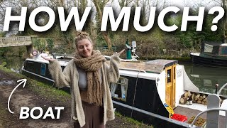 Is It Really Cheap Living On A NARROWBOAT Self Converted Floating Home [upl. by Novaat359]