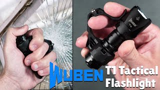 NEW Wuben T4 Tactical Flashlight Review [upl. by Maure]