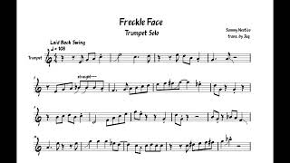 Freckle Face  Trumpet Solo [upl. by Ardet]