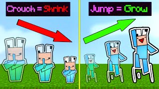 Minecraft Manhunt but you can GROW AND SHRINK [upl. by Rihaz366]