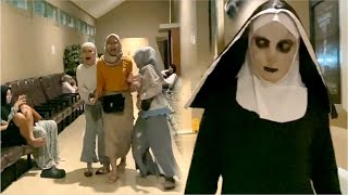 Auto berdoa ketika bertemu VALAK  THE NUN PRANK [upl. by Ahsiener]