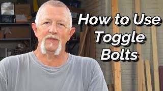 How to Use Toggle Bolts [upl. by Pomfret153]